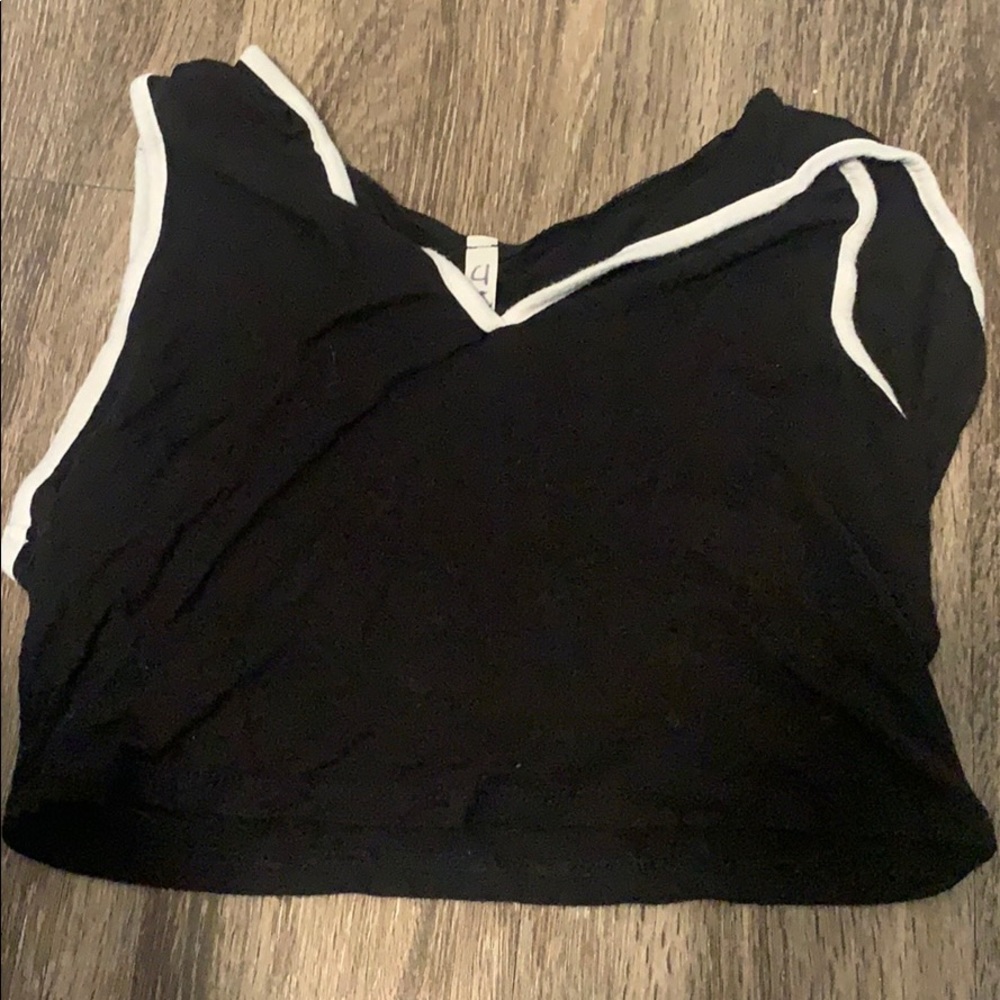 Cropped Tank w/ Hood